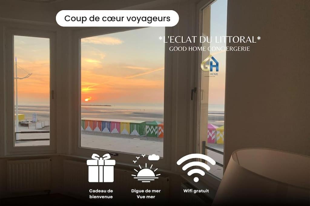 L'Eclat Du Littoral Vue Mer - Good Home Dunkirk Dış mekan fotoğraf